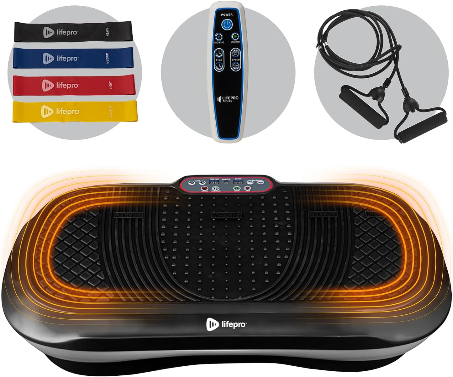 Waver Vibration Plate Exercise Machine - Whole Body Workout Vibration Fitness Platform