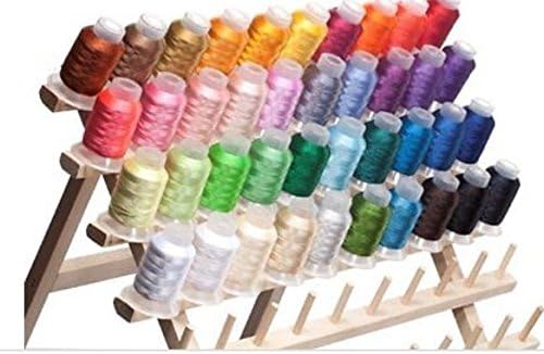 40 Spools Polyester Embroidery Machine Thread