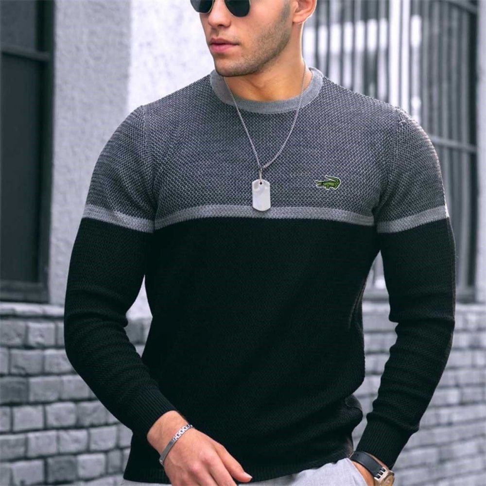 Long Sleeve O-Neck Quick-Drying Autumn Men's T-Shirts